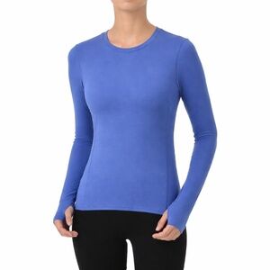Spyder Women's L Activewear Top Blue H0611